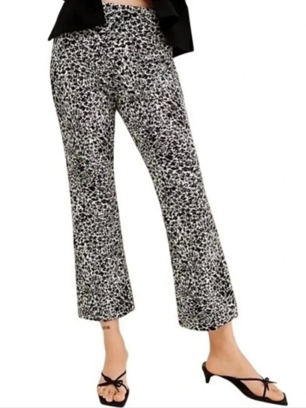 Maeve Anthropologie Margot Kick Flare Floral Pants